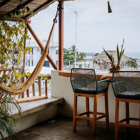 Terraza Puerto Hostel Puerto Escondido  Exterior foto
